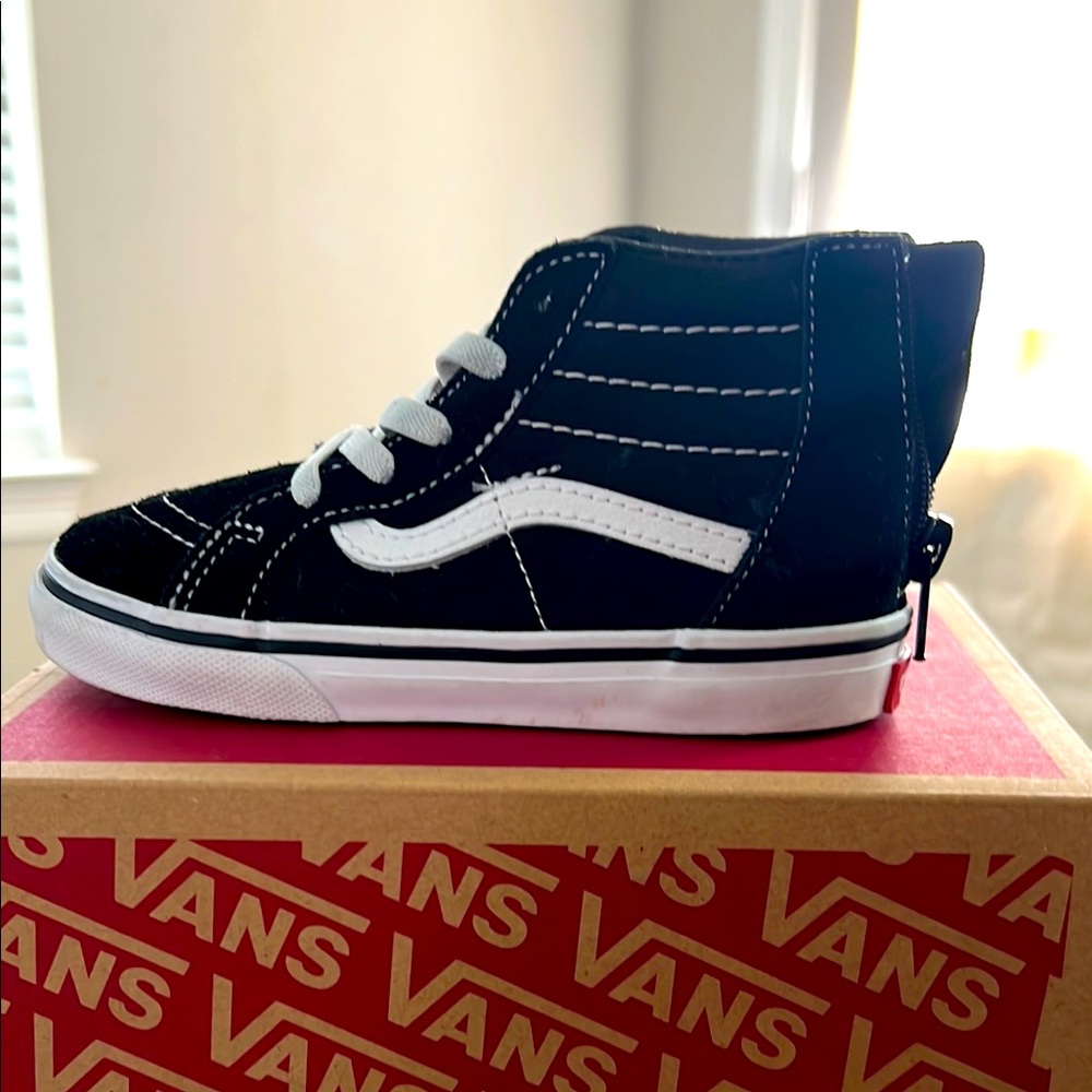 Vans Black High-Top Sneakers